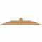 Ekena Millwork Portland Smooth Timber Gable Bracket, Western Red Cedar, 60"W x 10"H x 1 1/2"D x 5 1/2"F, 4/12 Pitch GBW060X10X0206POR00SWR - alternate 1